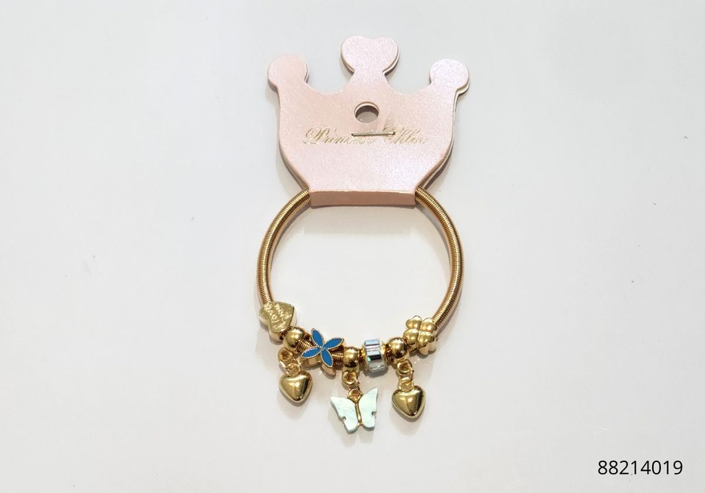 PULSERAS PANDORA PARA NIÑAS MARIPOSA