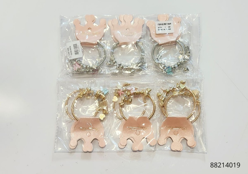 PULSERAS PANDORA PARA NIÑAS MARIPOSA