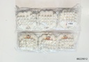 ZARCILLOS PERLAS SET DE 12 