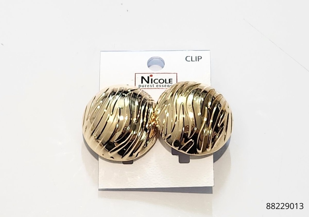 ZARCILLOS A PRESION CLIP (4 CM)