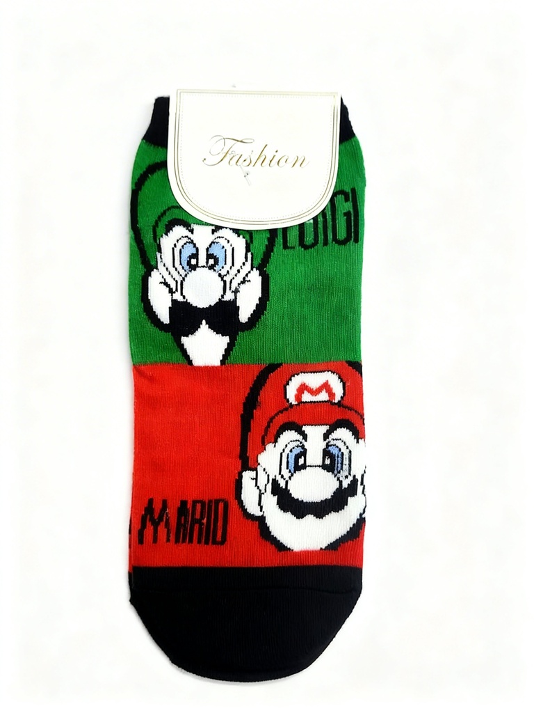 MEDIAS TOBILLERAS MARIO BROS