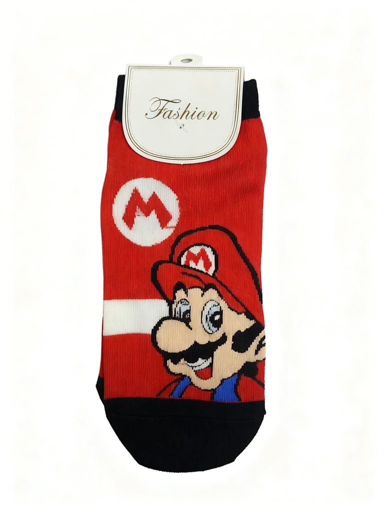 MEDIAS TOBILLERAS MARIO BROS