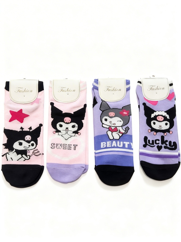 MEDIAS TOBILLERAS KUROMI