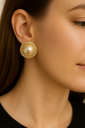 ZARCILLOS A PRESION STRASS PERLA