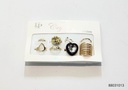 ANILLOS CORAZON SET DE 8