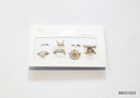 ANILLOS MARGARITA SET DE 8
