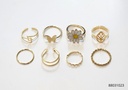 ANILLOS MARGARITA SET DE 8