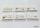 ANILLOS MARIPOSA SET DE 8