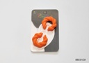 ZARCILLOS EAR CUFF COLORES TRENZADO MATE