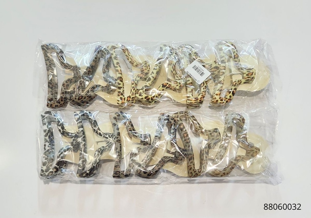 GANCHETAS ANIMAL PRINT