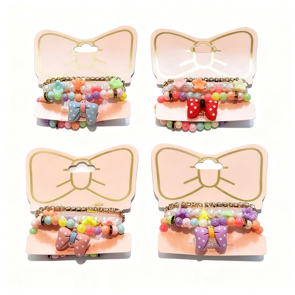 PULSERAS PARA NIÑAS SET DE 3