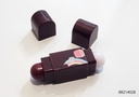 BALSAMO LABIAL CORAZON DOBLE TONOS CAFÉ 
