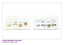 ANILLOS MARGARITA SET DE 8