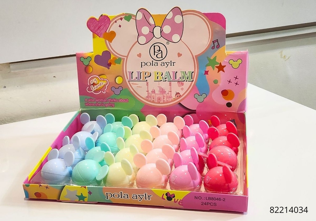 BALSAMOS LABIALES MICKEY