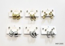 ZARCILLOS TOPITOS SET DE 3 PARES