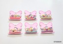 PULSERAS DE NIÑAS SET DE 4 CORAZON