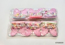 PULSERAS DE NIÑAS SET DE 4 CORAZON