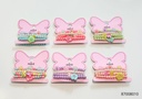 PULSERAS DE NIÑAS SET DE 4 FLOR