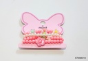 PULSERAS DE NIÑAS SET DE 4 FLOR