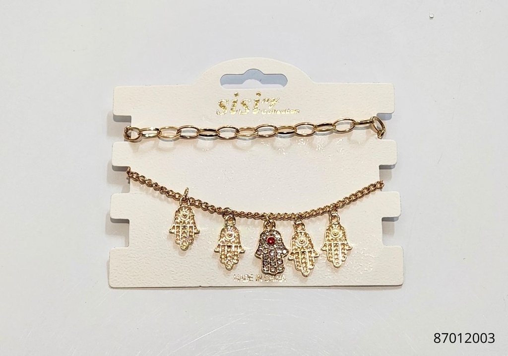 PULSERAS VARIADAS SET DE 2