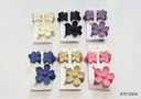 GANCHETAS MINI FLOR SET DE 3
