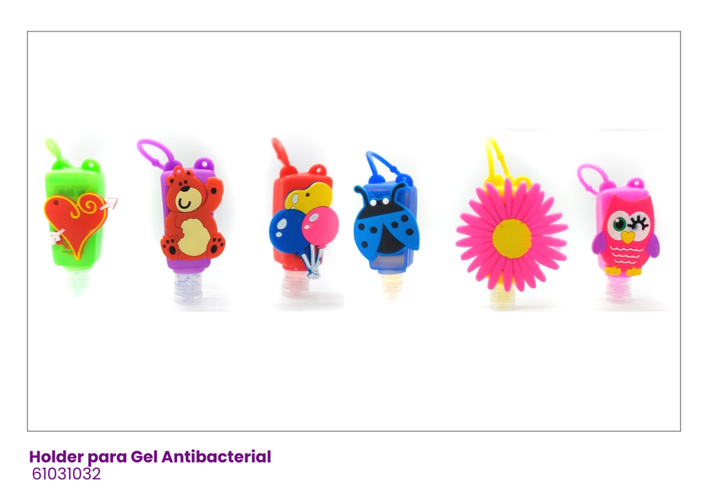 ANTIBACTERIALES VARIADO ANIMALITOS FLOR