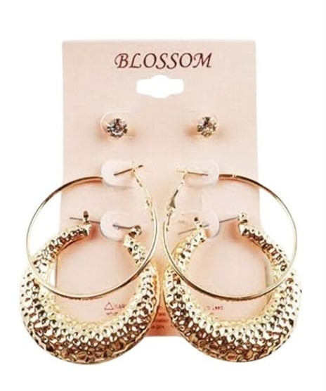 ARGOLLAS SET DE 3 PARES