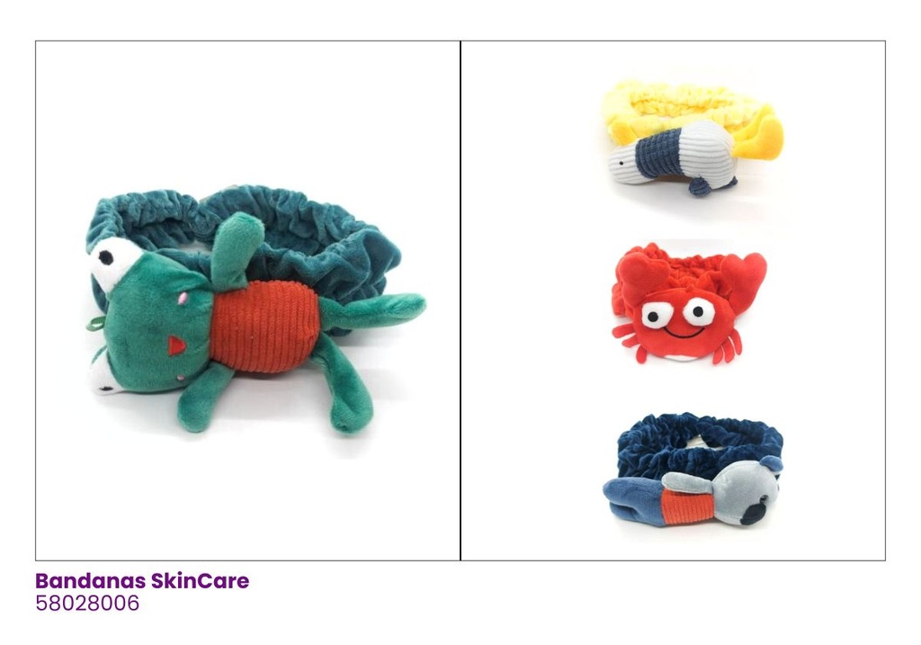 BANDANAS SKINCARE ANIMALITOS