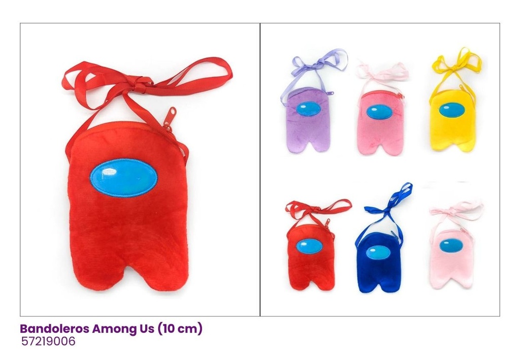 BANDOLEROS PELUCHE AMONG US