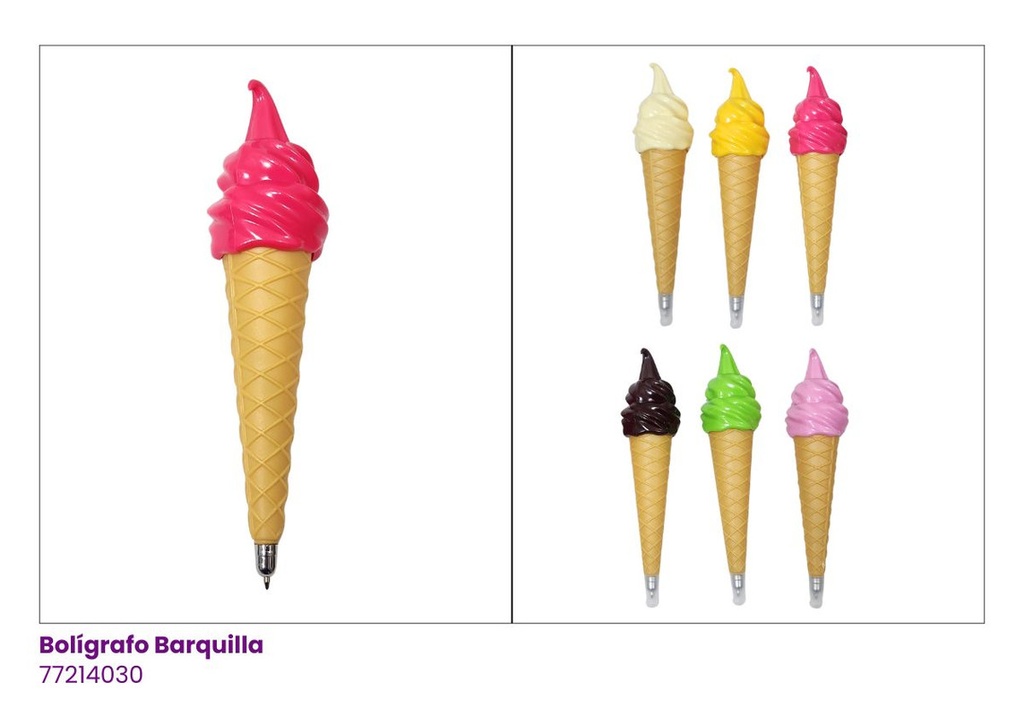 BOLIGRAFOS BARQUILLA