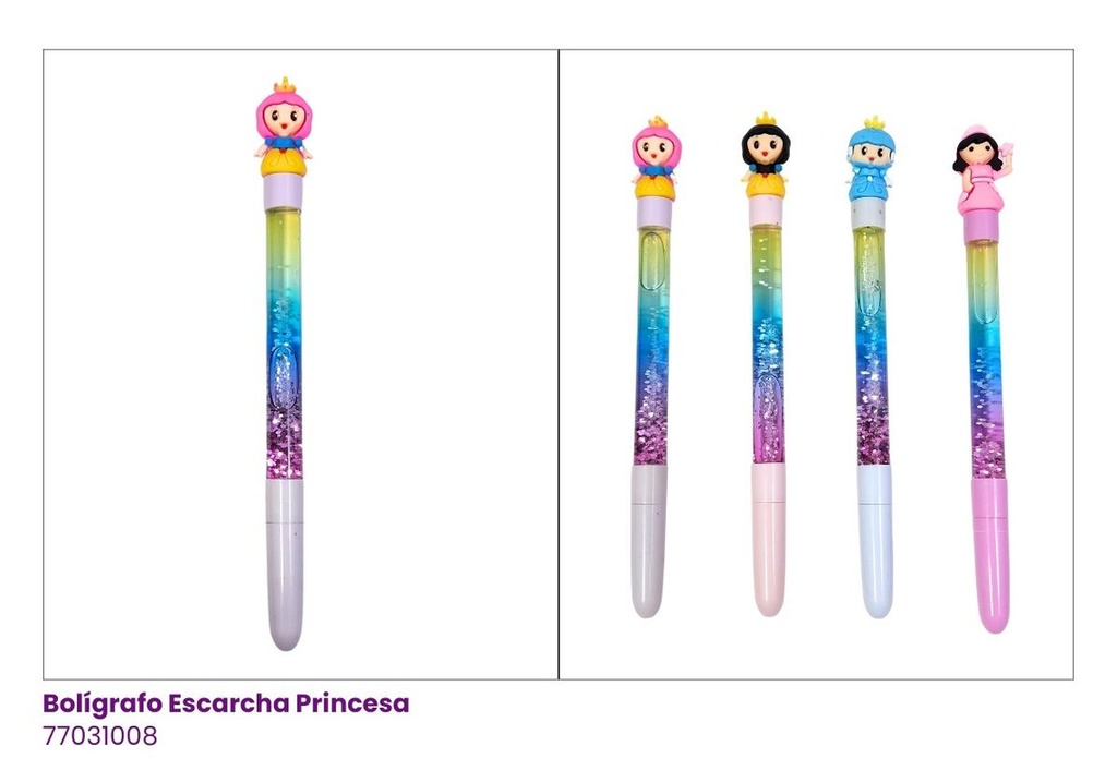 BOLIGRAFOS PRINCESAS