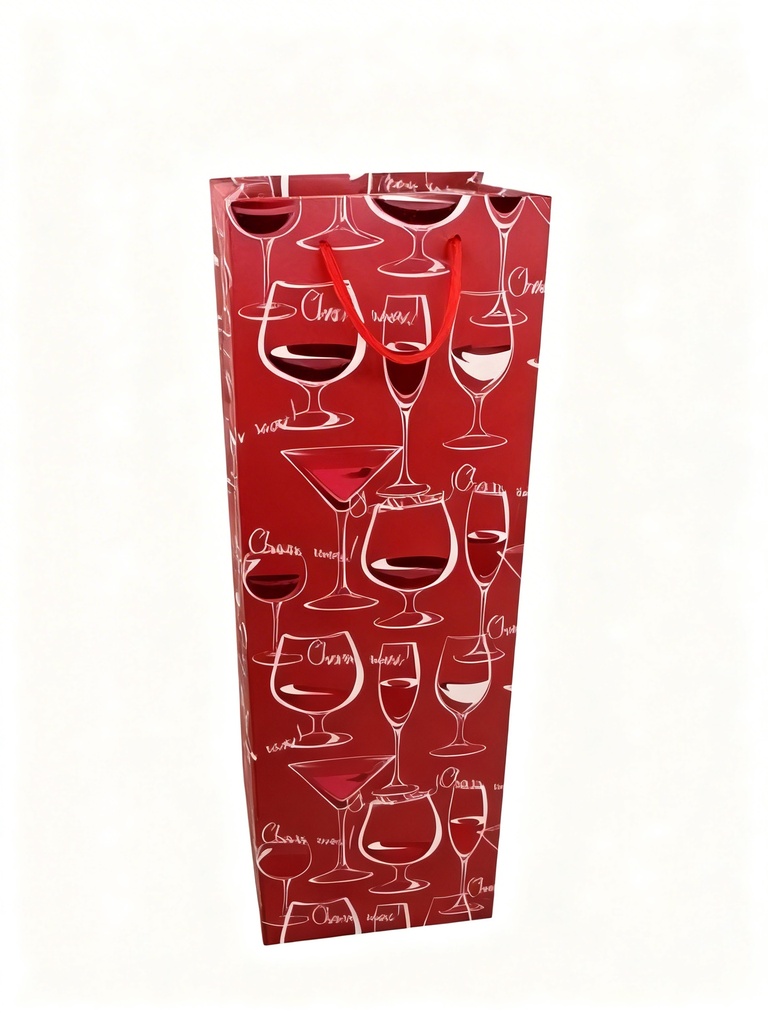 BOLSA DE REGALO BOTELLA DE VINO