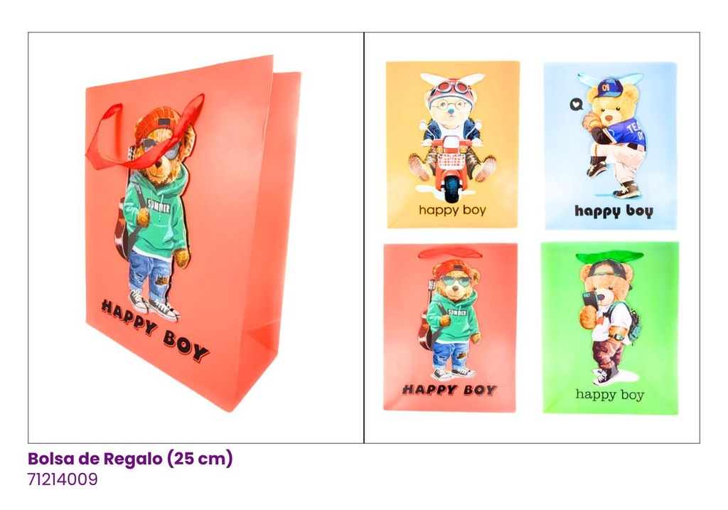 BOLSAS REGALO OSO