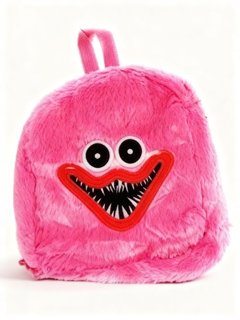BOLSOS PELUCHE HUGGY WUGGY AZUL Y FUCSIA