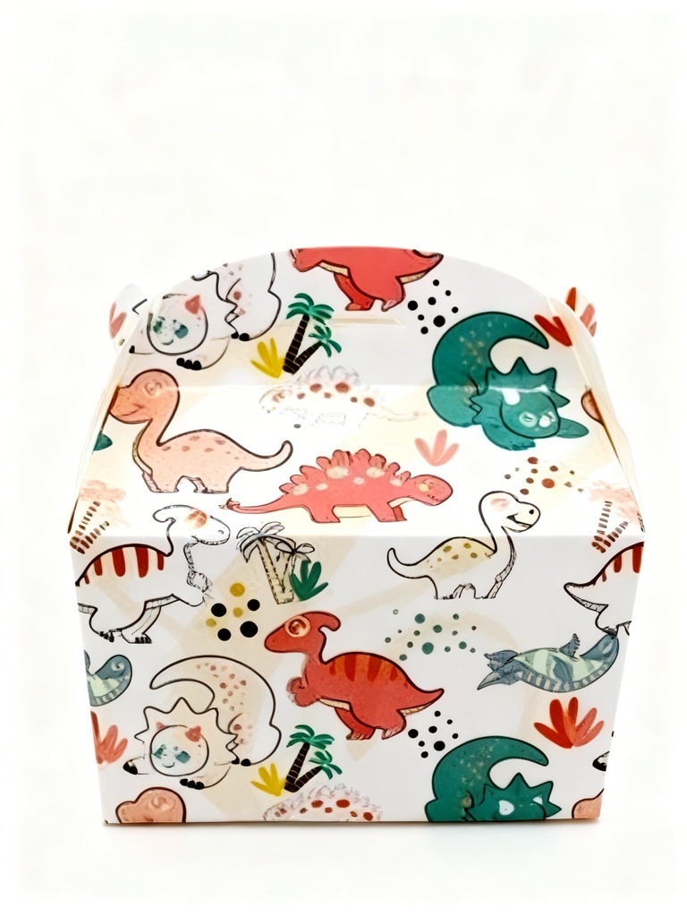 CAJAS DE REGALO DINOSAURIO (17x16x9.6 cm)