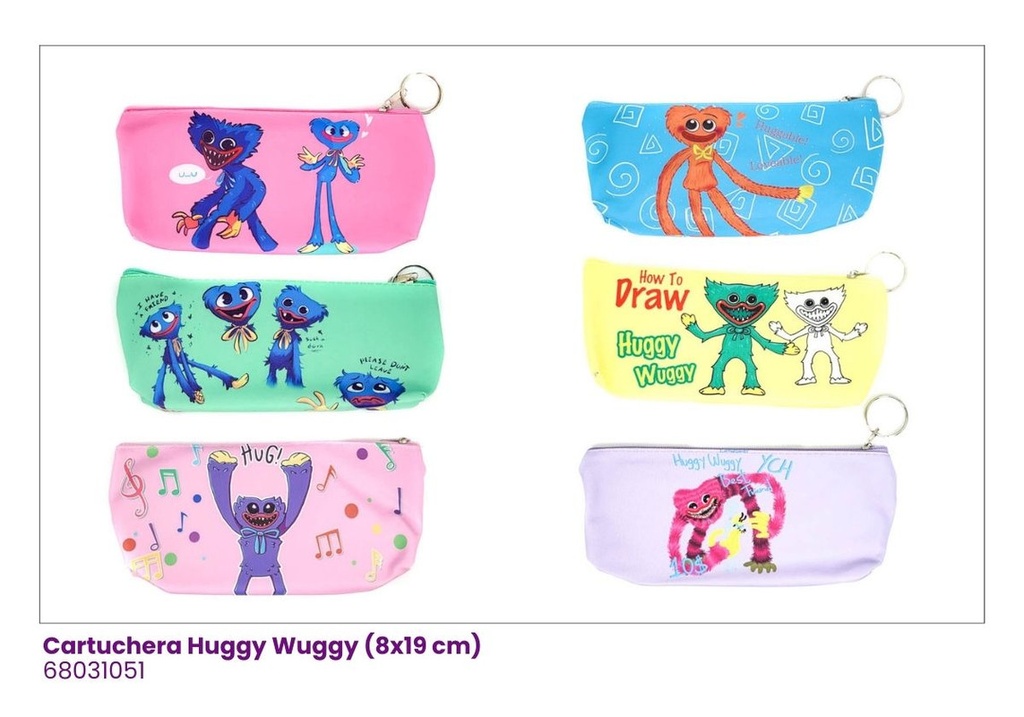 CARTUCHERAS KIDS HUGGY WUGGY