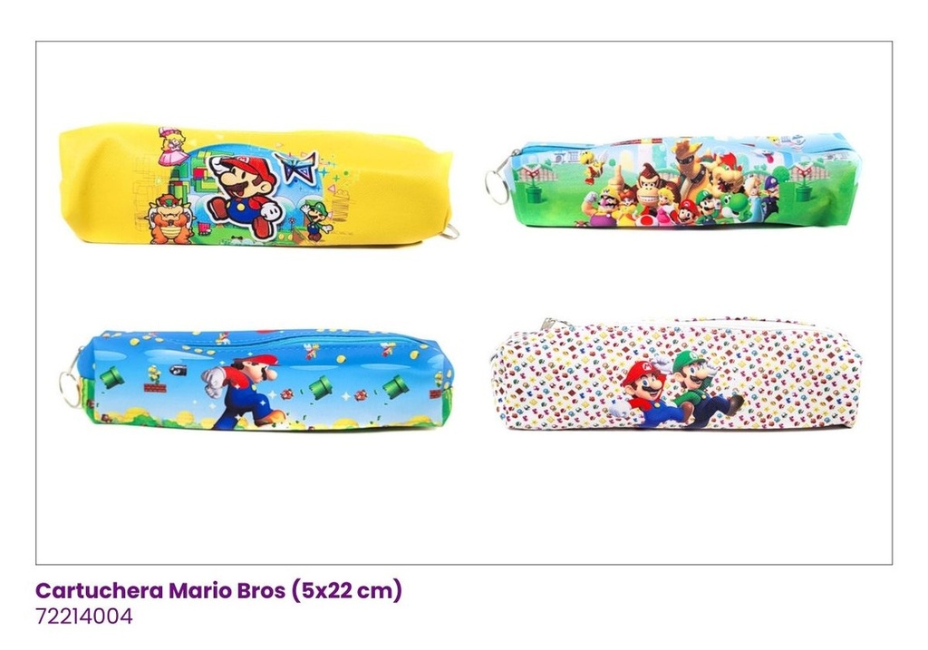 CARTUCHERAS KIDS MARIO BROSS
