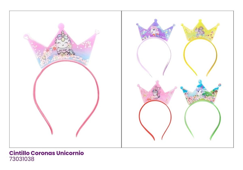 CINTILLOS CORONA AIRBAG CONFETI