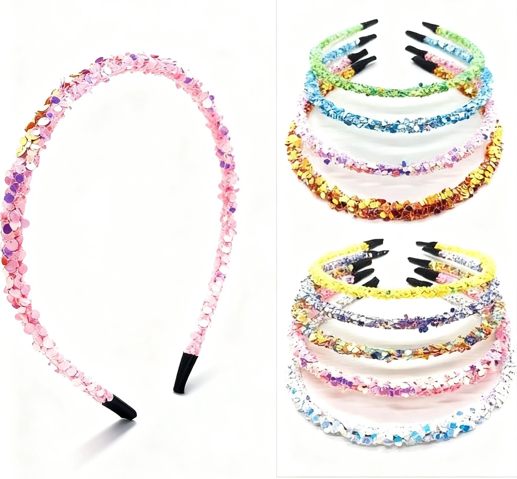 CINTILLOS ESCARCHADO CORAZON