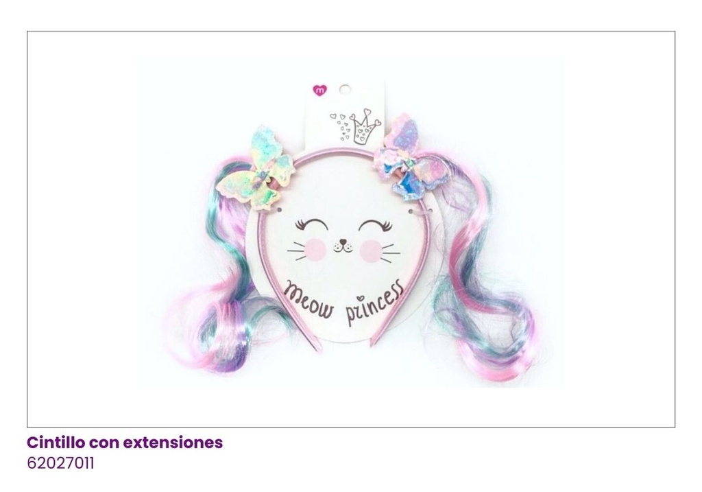 CINTILLOS EXTESIONES MARIPOSA