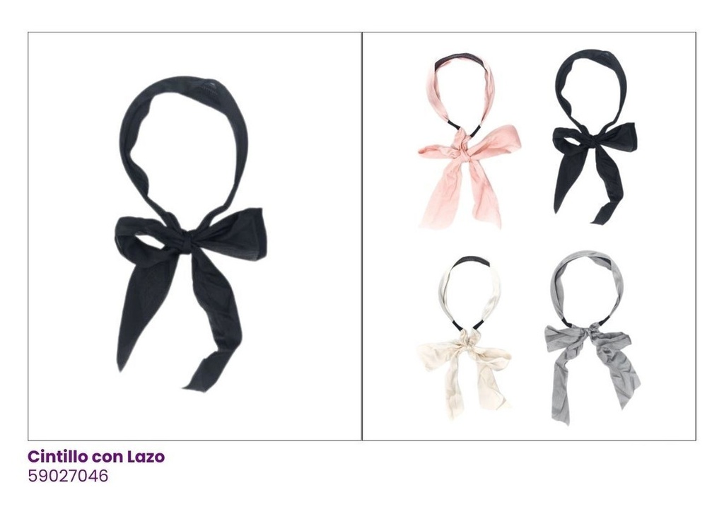 CINTILLOS LAZOS PASTEL