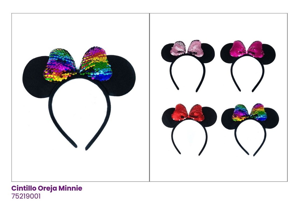 CINTILLOS OREJAS MICKEY MOUSE