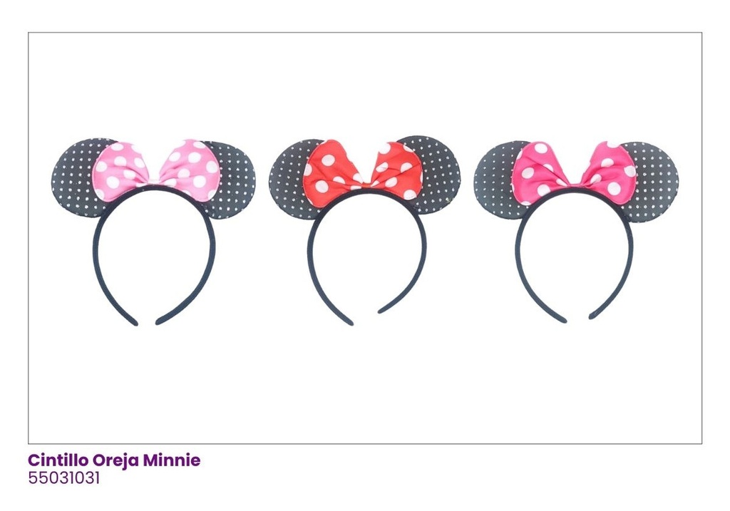 CINTILLOS OREJAS MICKEY MOUSE PUNTOS