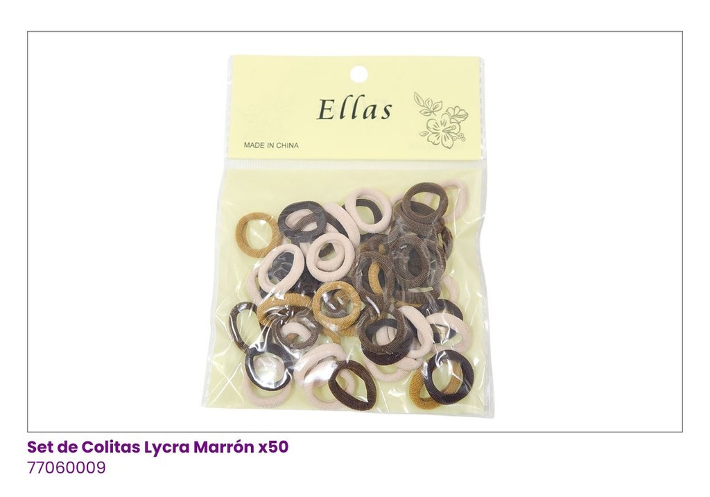 COLAS MARRON PAQUETE DE 50