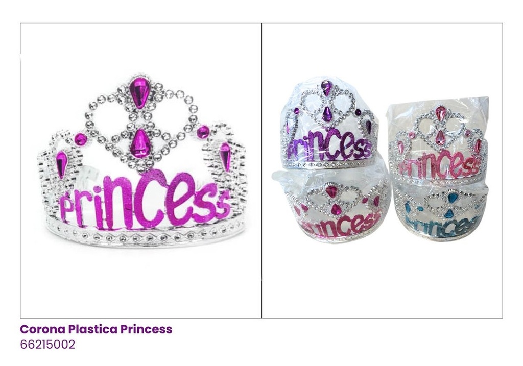 CORONAS PLASTICA PRINCESS