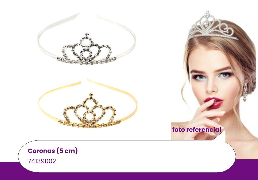 CORONAS STRASS PEQUEÑA