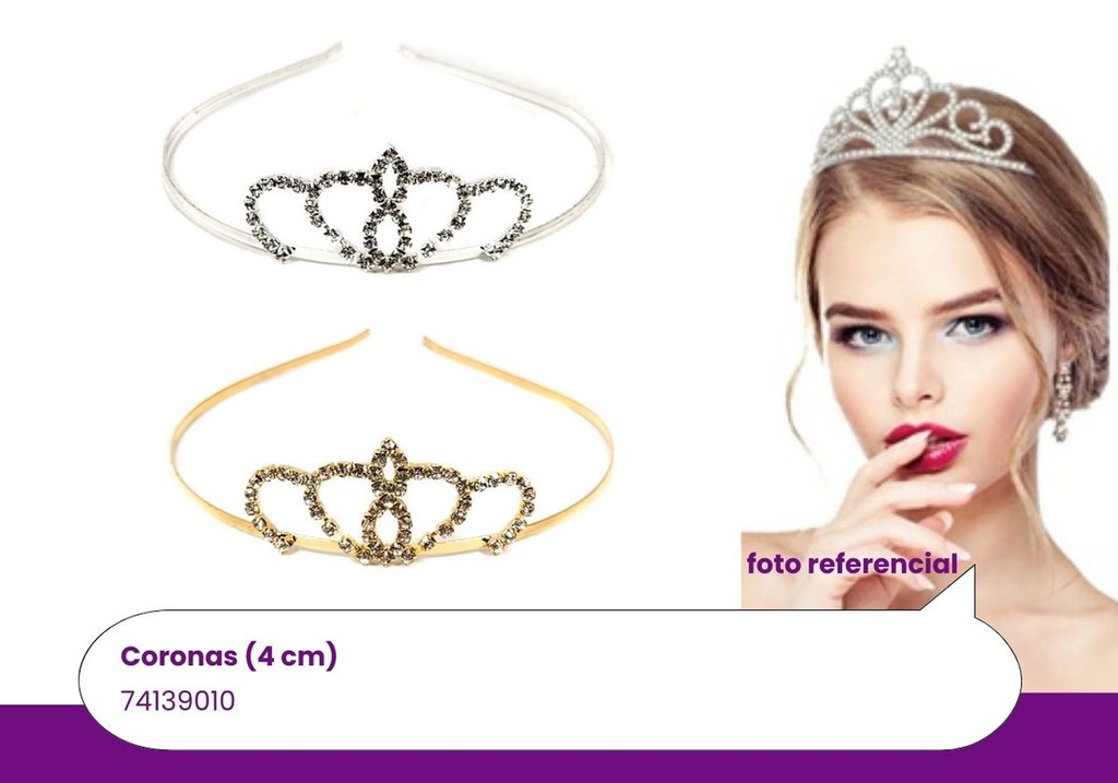 CORONAS STRASS PEQUEÑA