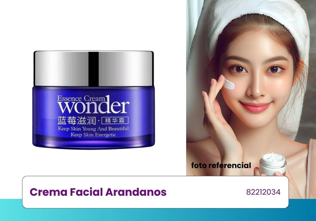 CREMA FACIAL ARANDANOS