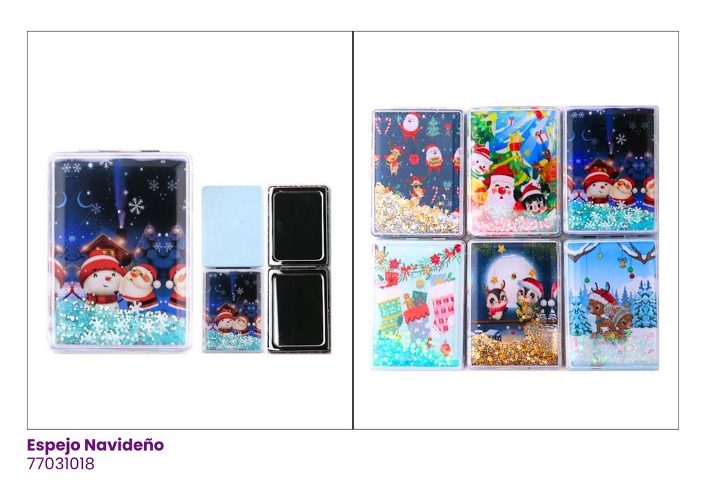 [77031018] ESPEJO NAVIDEÑO