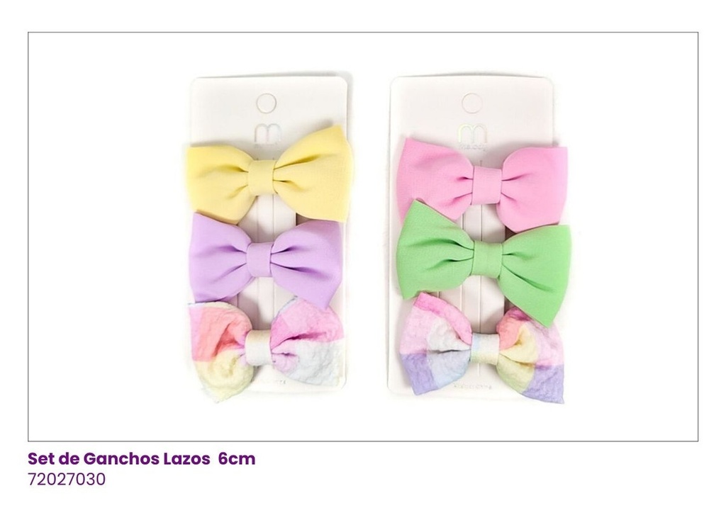 GANCHOS LAZO SET DE 3